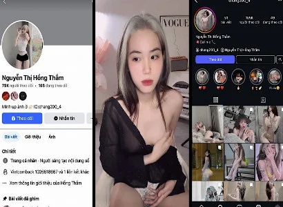 Cô nàng Hồng Thắm nóng bỏng làm lộ trọn đoạn phim chat cảnh nóng cực phê